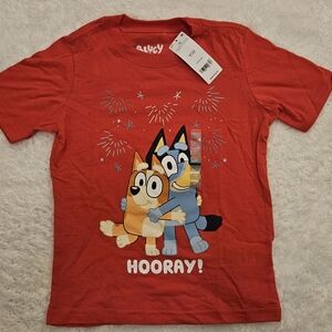 NWT Bluey and Bingo Toddler Holiday Shirt